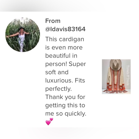 Native Open Cardigan Sweater - Picture 11 of 11